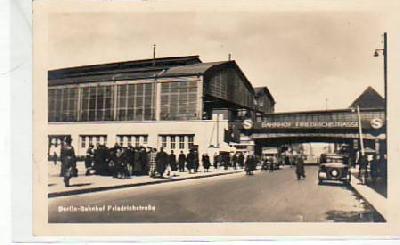 Berlin Mitte Friedrichstraße Bahnhof 1952
