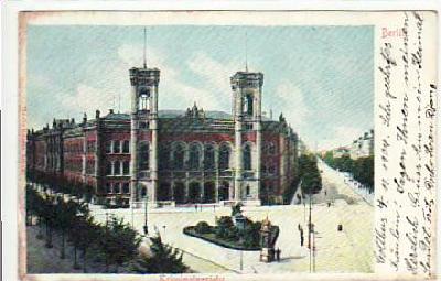 Berlin Tiergarten Kriminalgericht 1904
