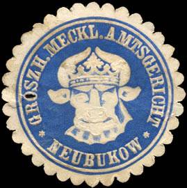 Grossherzoglich Mecklenburgische Amtsgericht - Neubukow