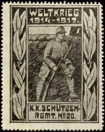 K.K. Schützen - Regiment No. 20