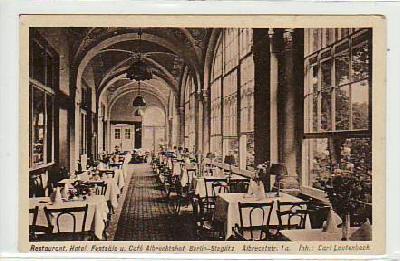 Berlin Steglitz Restaurant Cafe Albrechtshof 1918