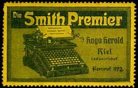 Die Smith-Premier Schreibmaschine