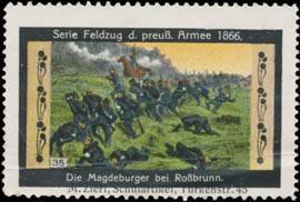 Die Magdeburger bei Roßbrunn