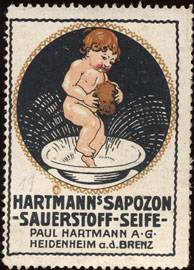 Hartmanns Sapozon - Sauerstoff - Seife
