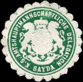 Königlich Sächsische Amtshauptmannschaftliche Delegation Sayda