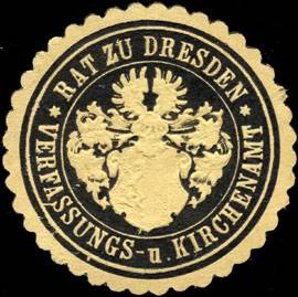 Rat zu Dresden - Verfassungs - und Kirchenamt