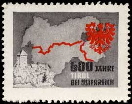 600 Jahre Tirol bei Österreich