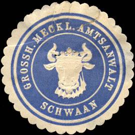 Grossherzoglich Mecklenburgischer Amtsanwalt - Schwaan