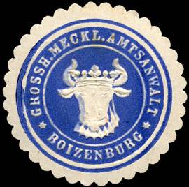 Grossherzoglich Mecklenburgische Amtsanwalt - Boizenburg