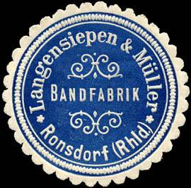 Bandfabrik Langensiepen & Müller - Ronsdorf (Rheinland)