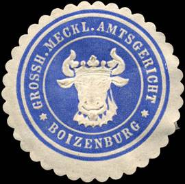 Grossherzoglich Mecklenburgische Amtsgericht - Boizenburg