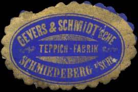 Cevers & Schmidtsche Teppich-Fabrik