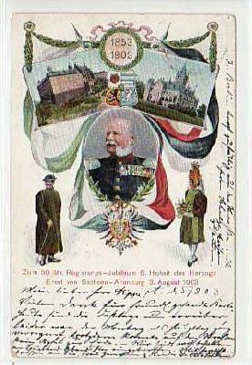 Altenburg Adel Monarchie 1903