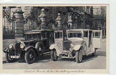 Berlin Tiergarten Spezail Braut-Autos 1935