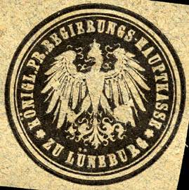 Königliche Preussische Regierungs - Hauptkasse zu Lüneburg