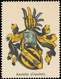 Kantzler (Cantzler) Wappen