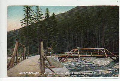 Weisswassergrund Riesengebirge ca 1915