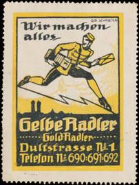 Gold Radler - Fahrrad-Kurier