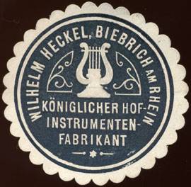 Königlicher Hof - Instrumenten - Fabrikant Wilhelm Heckel
