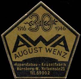 30 Jahre AWA August Wenz