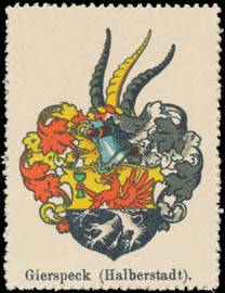 Gierspeck Wappen (Halberstadt)