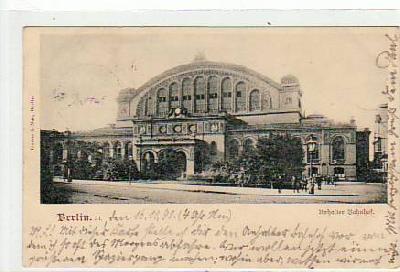 Berlin Kreuzberg Anhalter Bahnhof 1898