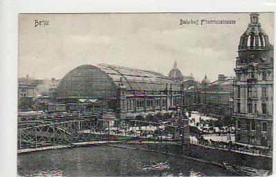 Berlin Mitte Friedrichstrasse Bahnhof 1906