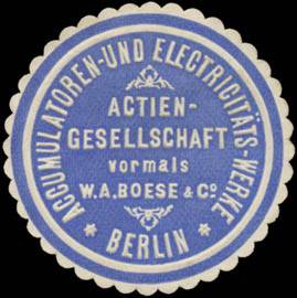 Accumulatoren- und Electricitäts-Werke AG