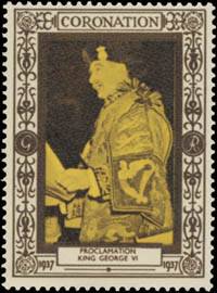 Proclamation King George VI