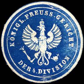Königlich Preussische Gericht der 4. Division