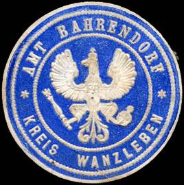 Amt Bahrendorf - Kreis Wanzleben