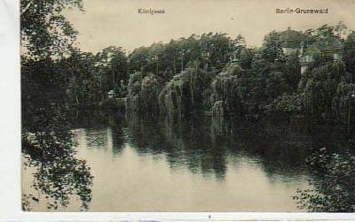 Berlin Grunewald Königssee ca 1920