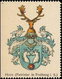 Horn (Patrizier in Freiberg/Sachsen) Wappen