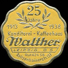 25 Jahre Konditorei - Kaffeehaus Walther