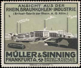 Briket-Fabrik der Rhein. AG Köln