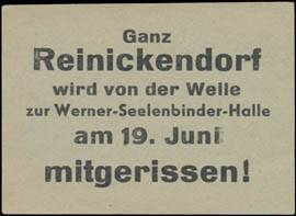 Ganz Reinickendorf wird von der Welle am 19. Juni mitgerissen!