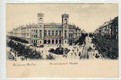Berlin Moabit Tiergarten Kriminalgericht ca 1900