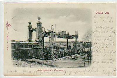 Heinrichenburg-Waltrop Schiffshebewerk,Dortmund-Ems-Kanal 1899
