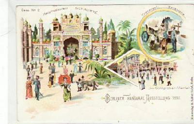 Berlin Treptow Gewerbe-Ausstellung 1897
