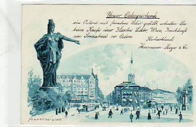 Berlin Mitte Alexanderplatz ca 1900