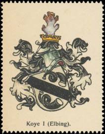 Koye (Elbing) Wappen