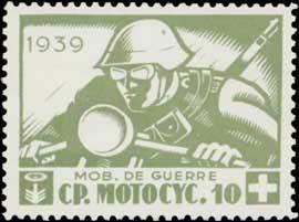 Mob. de Guerre CP. Motocyc. 10