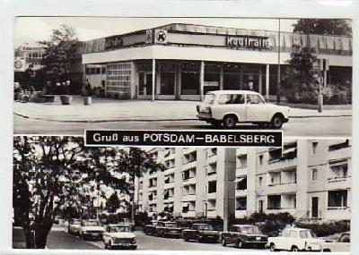 Potsdam Babelsberg Kaufhalle ca 1980