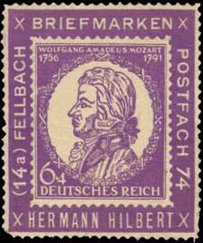 Briefmarken - Wolfgang Amadeus Mozart