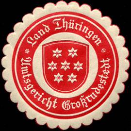 Land Thüringen - Amtsgericht Großrudestedt