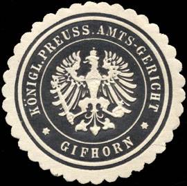 Königlich - Preussische Amts - Gericht Gifhorn