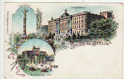 Berlin Mitte Litho ca 1900