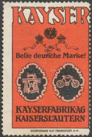 Kayser Fahrrad - Beste deutsche Marke