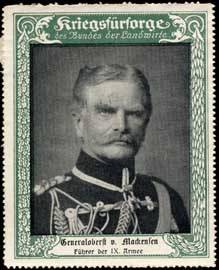 Generaloberst von Mackensen