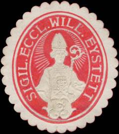 Siegel vom Bischof Wilhelm Eystett